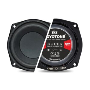 5.25”Inch Super Subwoofer 80W-100W Max 8 Ohm Copper Coil (2)