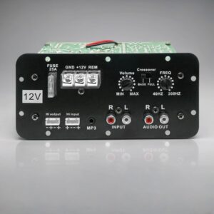 TOYTONE 12V Mono Car Amplifier 120W Class AB (3)