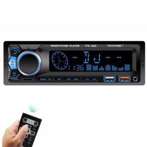 TTA-2222BT Universal Fit Single Din Car Stereo FMUSBAUX (3)