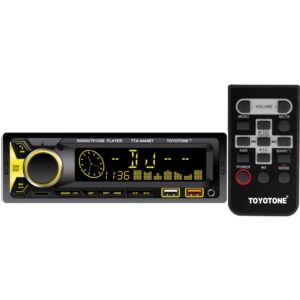 TTA-4444BT Universal Fit Single Din Car Stereo FMUSBAUX (1)