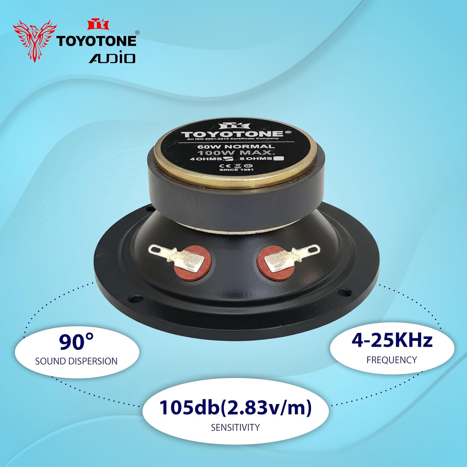TOYOTONE 3" Inch Tweeter