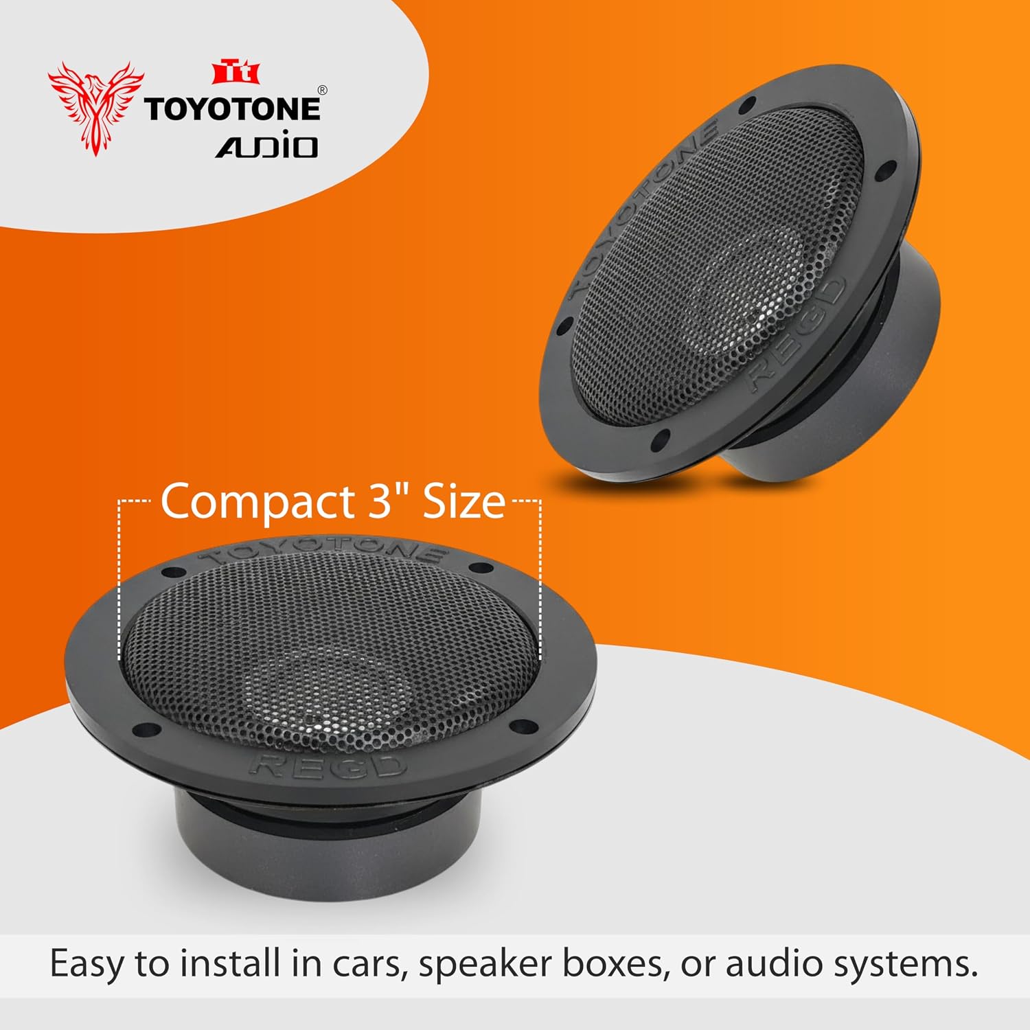 TOYOTONE 3" Inch Tweeter